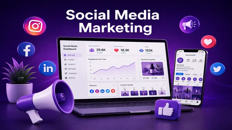 Social media marketing services in Kushinagar by Seenstick