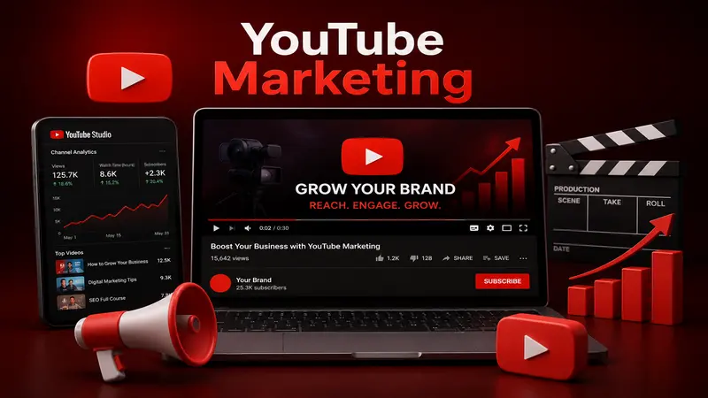 YouTube marketing and channel growth services by Seenstick